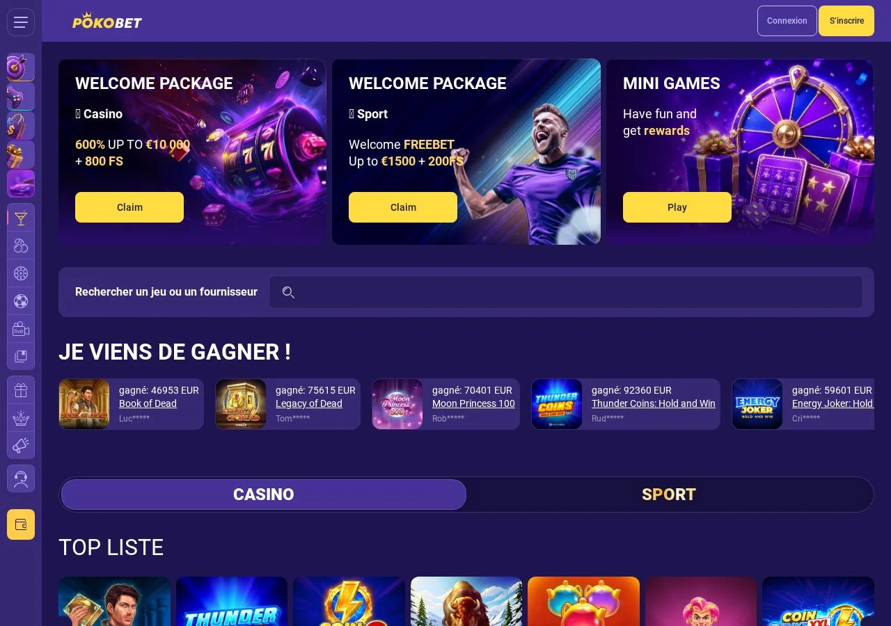 PokoBet overview banner